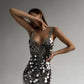 NIRVANA Silver Mini Dress