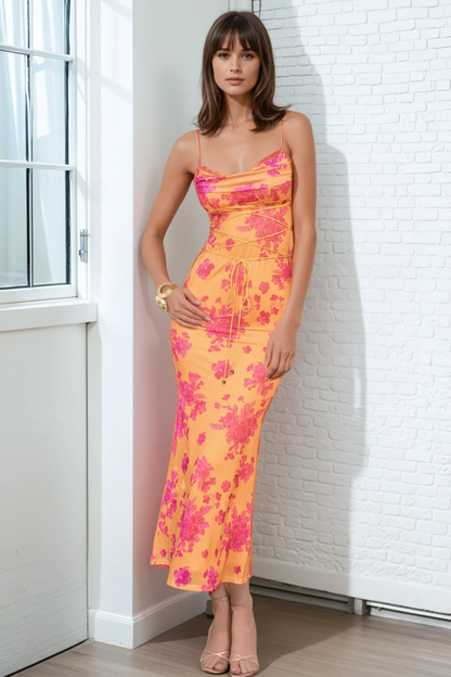 Nova Crisscross Maxi Dress