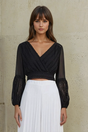 Velora Blouse - Black