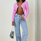 Bel Air Top - Pink