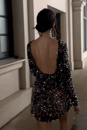 Astra Sequin Mini Dress