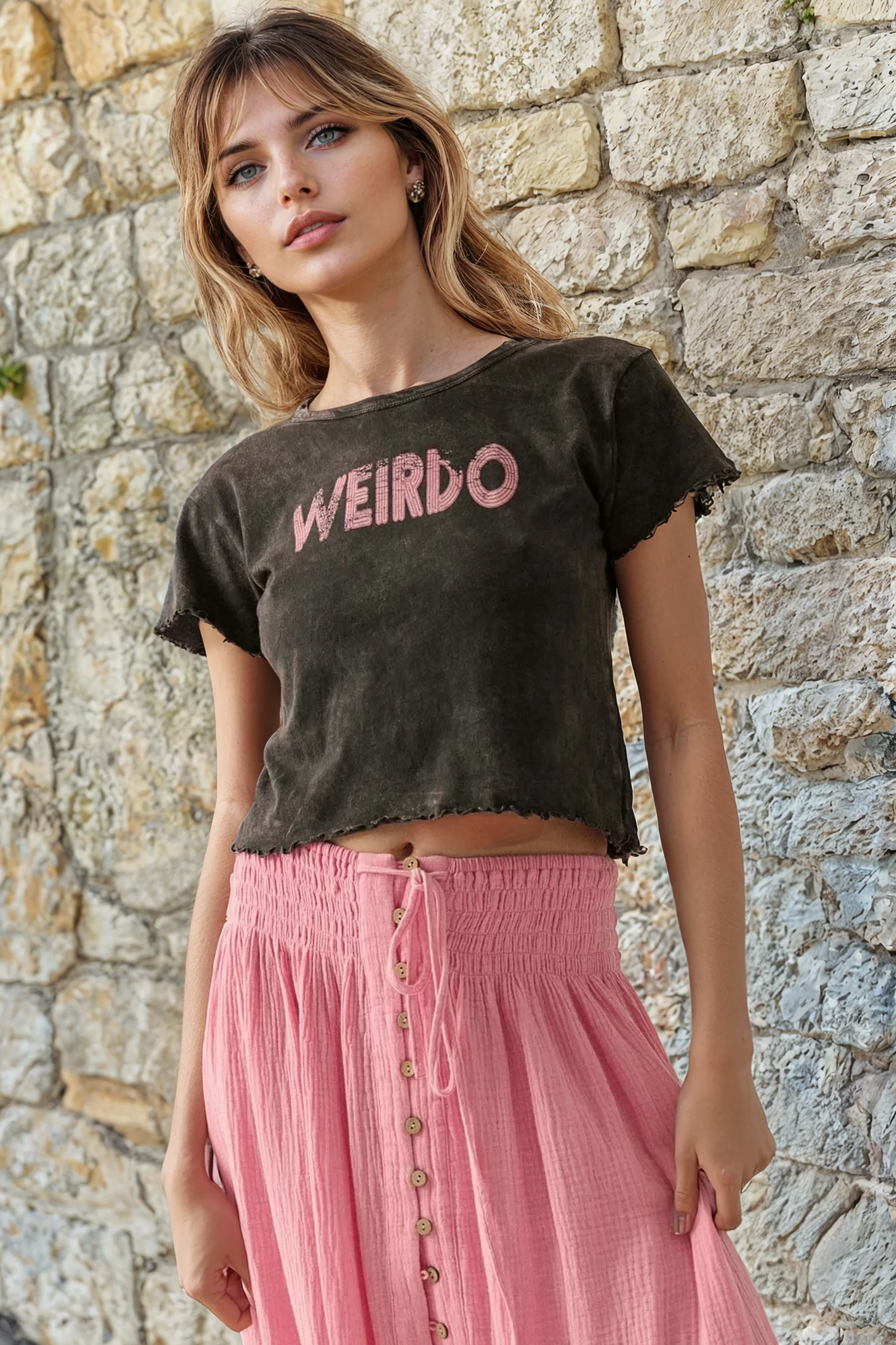 Weirdo Lettuce-Edge Graphic Tee