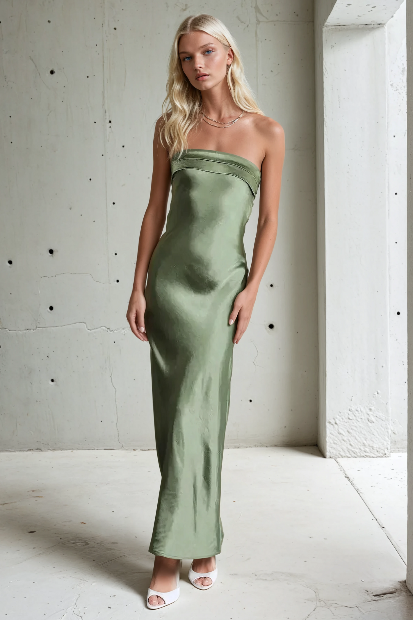 Ibiza Maxi Dress | Khaki