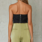 Dianna Strapless Fringe Top