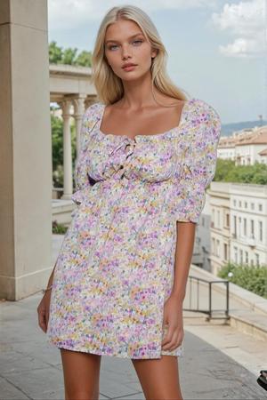 Sundays Sicily Floral Mini Dress