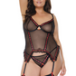 Bed of Roses Bustier & G-String
