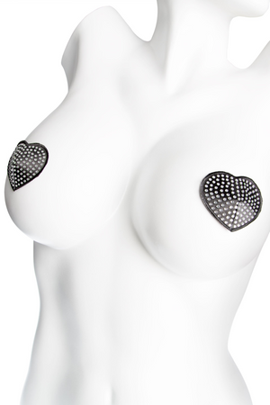 Heart Rhinestone Pasties