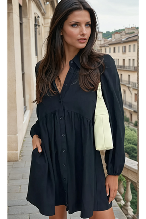 Rosetta Shirt  Dress