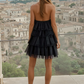Monaco Ruffle Mini Dress