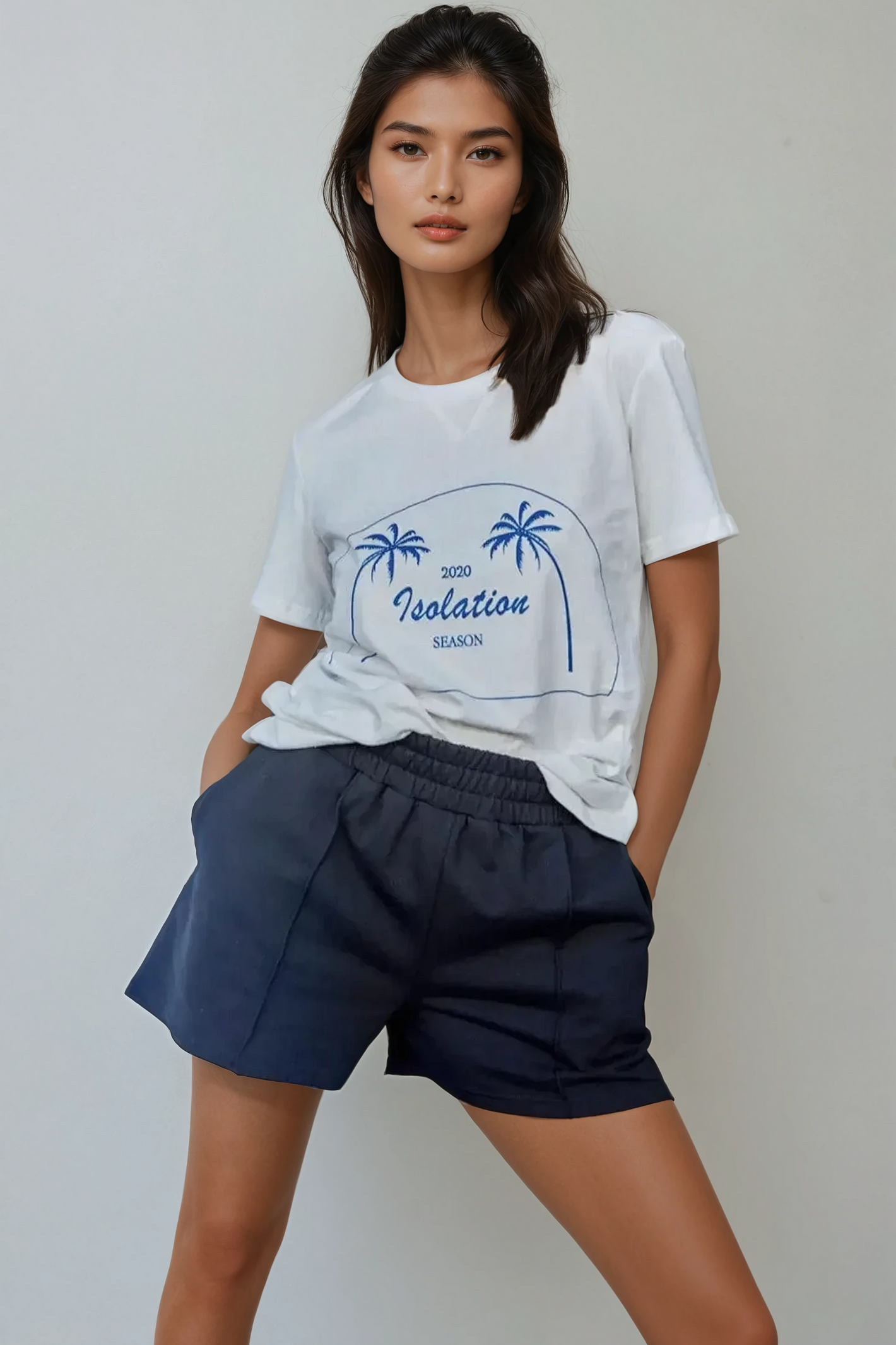 Isolation Tee - White