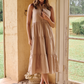the Kimbra Maxi Dress - Beige