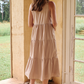 the Kimbra Maxi Dress - Beige