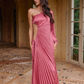 Land Of Beauty One-Shoulder Maxi Dress