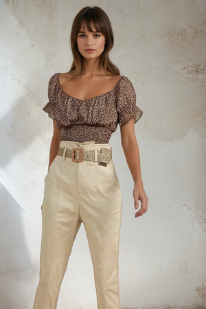 Urban Luxe Belted Pants