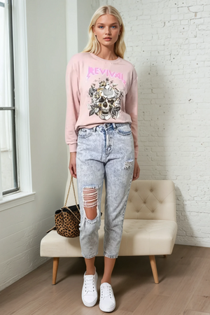 Revival Sweater – Blush
