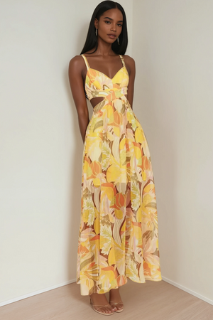 Soluna Maxi Dress - Yellow