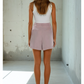 Giselle Suit Shorts - Pastel Pink