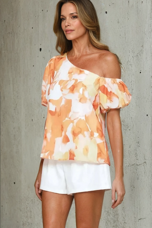Solène One-Shoulder Top
