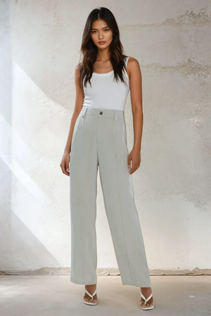 Giselle Suit Pants – Chalk