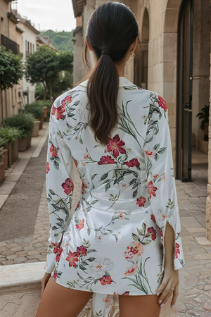 Florence Bloom Wrap Dress