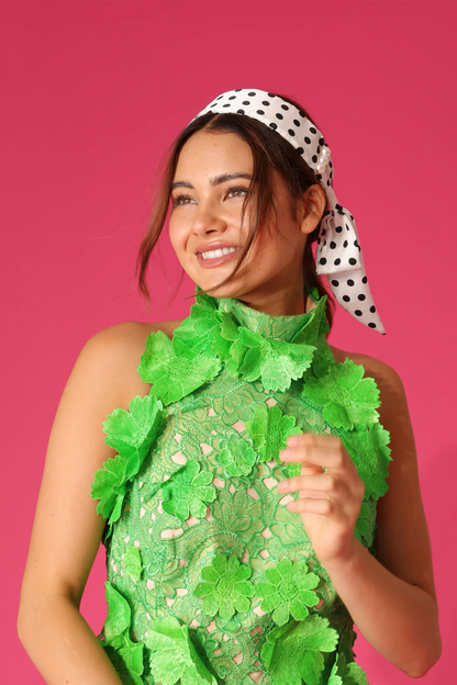 Dottie Pearl Headband - White