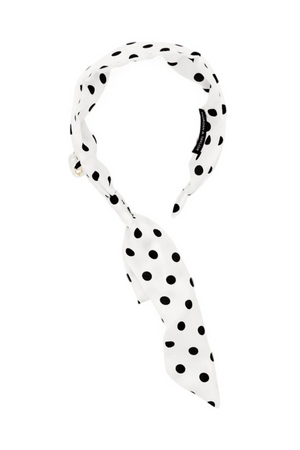 Dottie Pearl Headband - White
