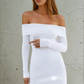 Paloma Knit Dress - White