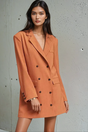 Sienna Stripe Blazer Dress