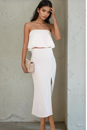 Liana Two-Piece Set - White