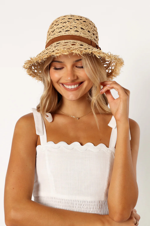 Sunlit Crochet Bucket Hat