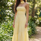 Alina Halter Maxi Dress – Lemon