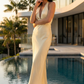 Of Your Dreams Satin Maxi Dress