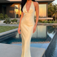 Of Your Dreams Satin Maxi Dress