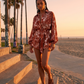 Solara Romper - Brown