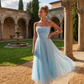 Celestia Ethereal Tulle Midi Dress
