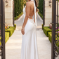 De Jour Halterneck Maxi Dress - Oyster