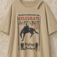 Spirit Slashed Western Graphic Tee