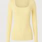 Honeyveil Ribbed Knit Top