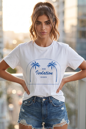 Isolation Tee - White