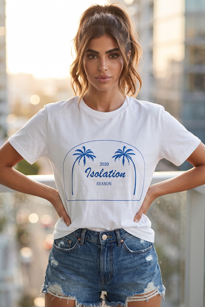 Isolation Tee - White
