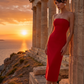 Catherine Rose Tie Dress.