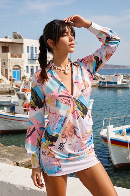 Vacay Shirt Dress