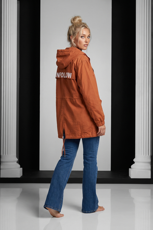 Unfollow Parka – Terracotta