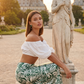 Amélie Off Shoulder Crop Top