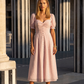 Marina Midi Dress - Red Polka