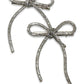 Glacé Twinkle Bow Pair – Silver