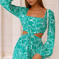 Isla Cut-Out Mini Dress