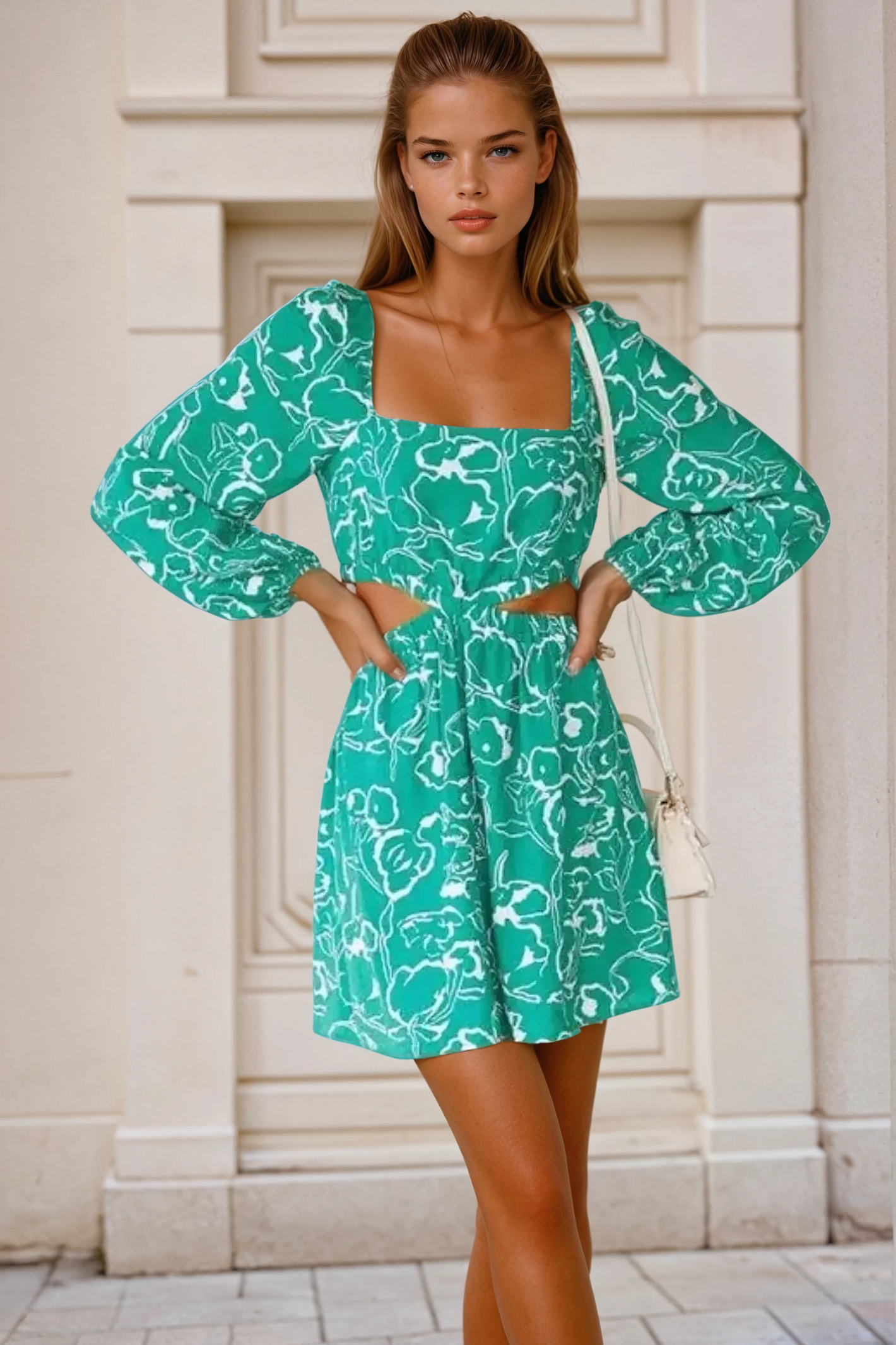 Isla Cut-Out Mini Dress