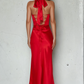 Élodie Maxi  Dress - Red