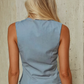 Slate Edit Vest – Grey